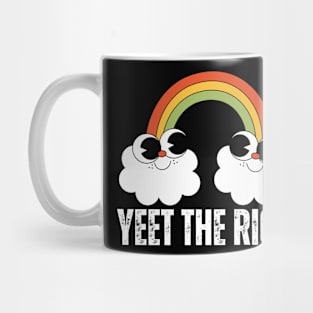 Happy Little Rainbow Yeet The Rich Mug